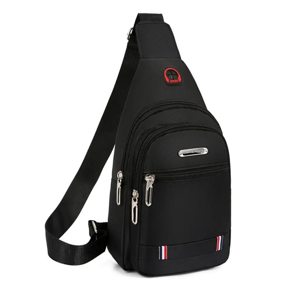 NoEnName_Null Men's Oxford Cloth Crossbody Shoulder Bag