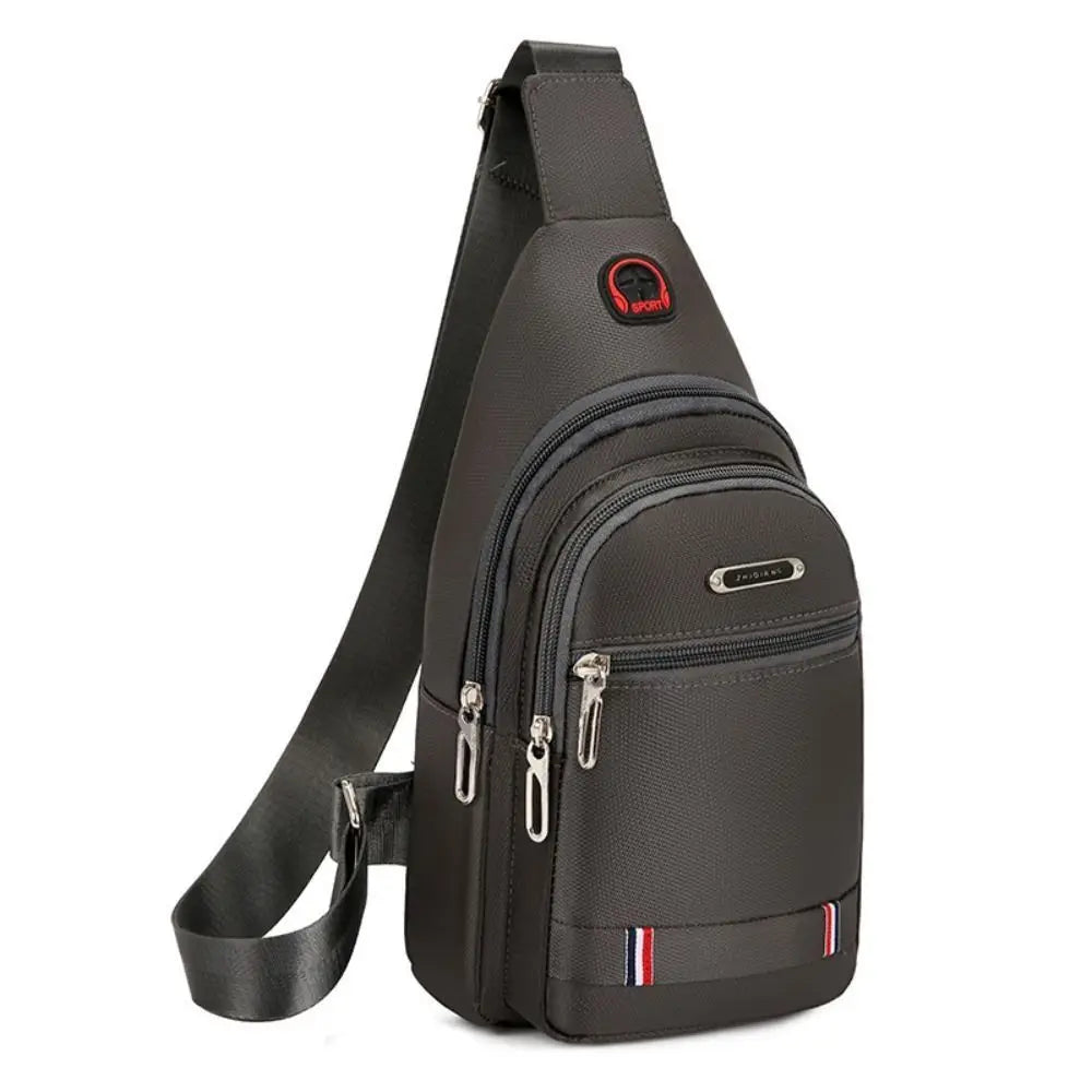 NoEnName_Null Men's Oxford Cloth Crossbody Shoulder Bag
