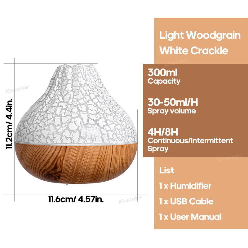Volcano Mist™ 300ml USB Humidifier