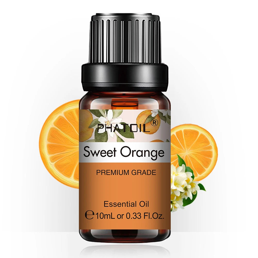 PHATOIL 10ml Pure Essential Oil – Natural Aromatherapy for Diffusers & Spa