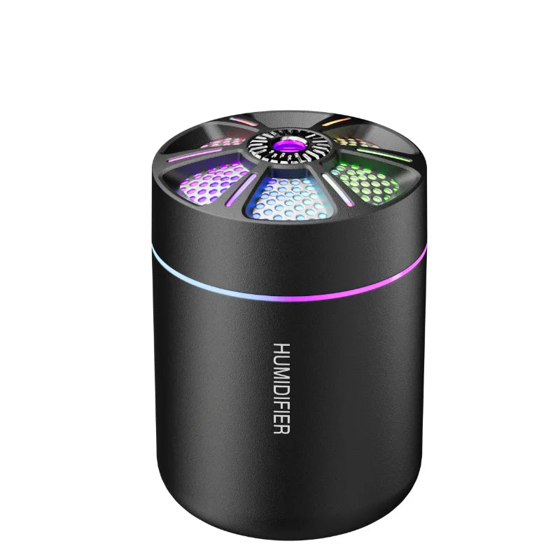 KEBETEME Mini USB Humidifier – 180ml Cool Mist Air Freshener