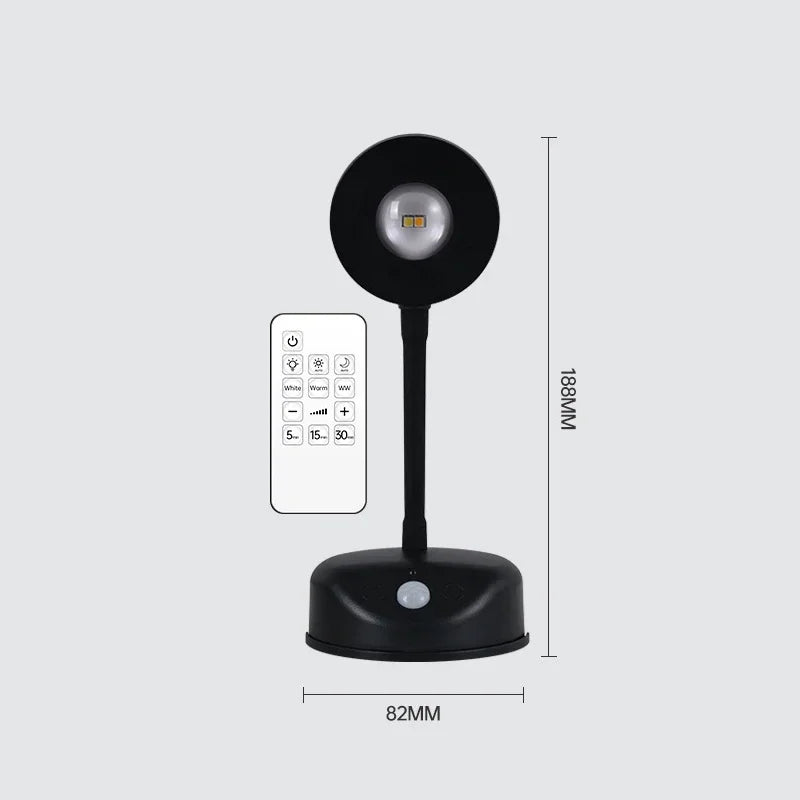 3-Color Touch Control Night Light with Motion Sensor