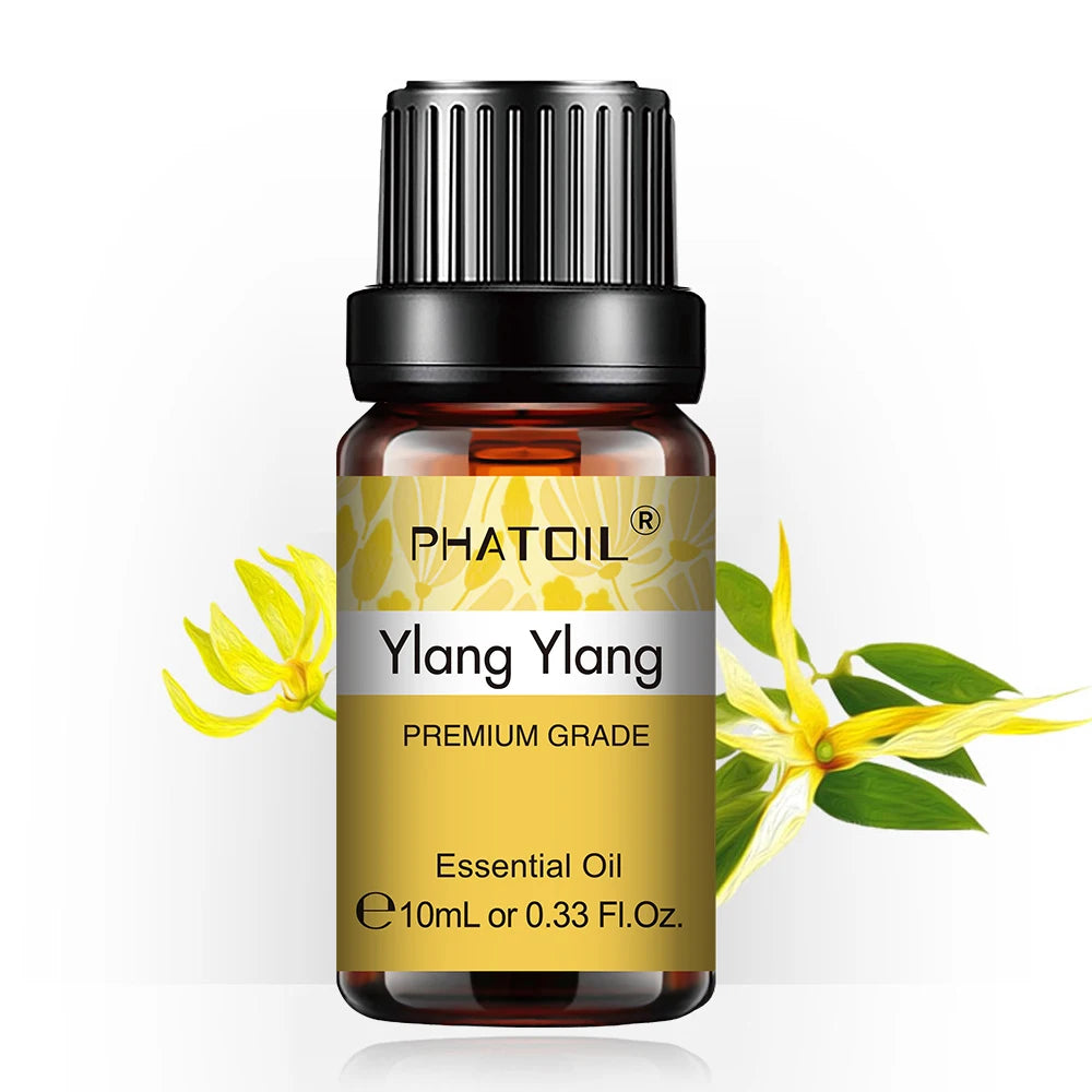 PHATOIL 10ml Pure Essential Oil – Natural Aromatherapy for Diffusers & Spa