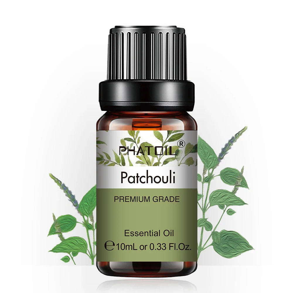 PHATOIL 10ml Pure Essential Oil – Natural Aromatherapy for Diffusers & Spa