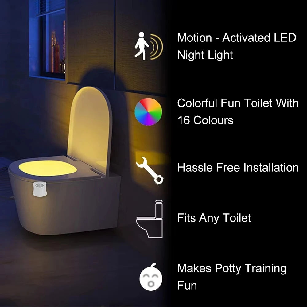 GlowBowl™ – The Toilet Night Light You Never Knew You Needed