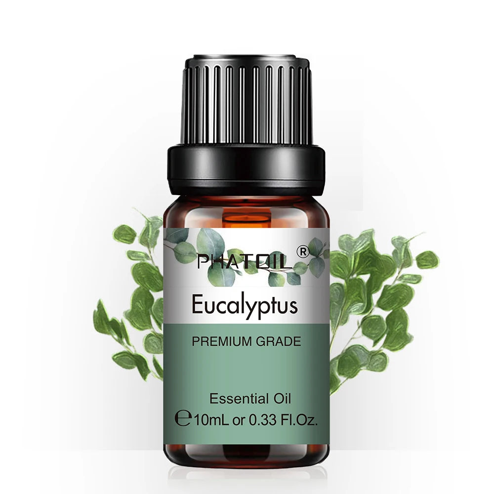 PHATOIL 10ml Pure Essential Oil – Natural Aromatherapy for Diffusers & Spa