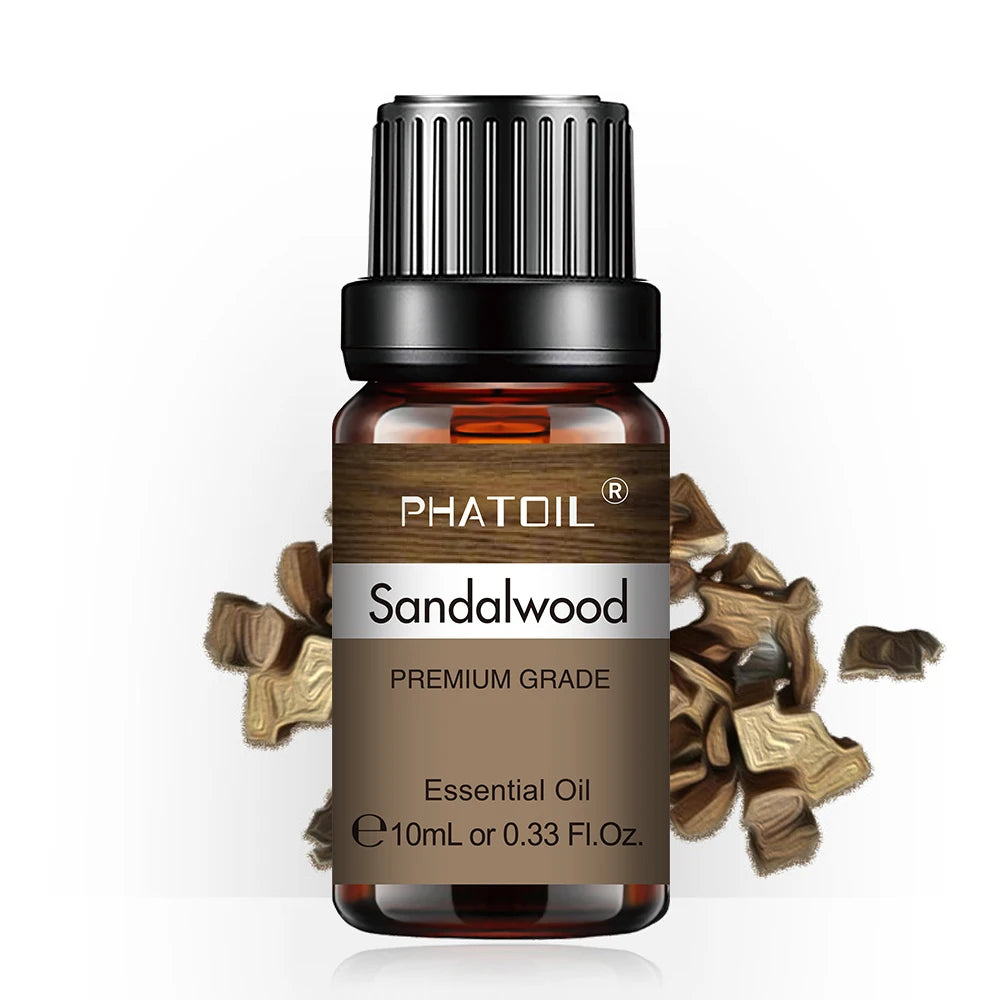 PHATOIL 10ml Pure Essential Oil – Natural Aromatherapy for Diffusers & Spa