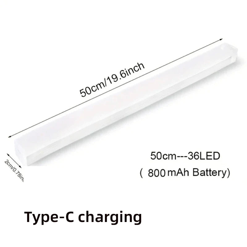 Magnetic Mount, Dimmable LED Strip Light for Closet, Kitchen, and Hallway (10–50cm)