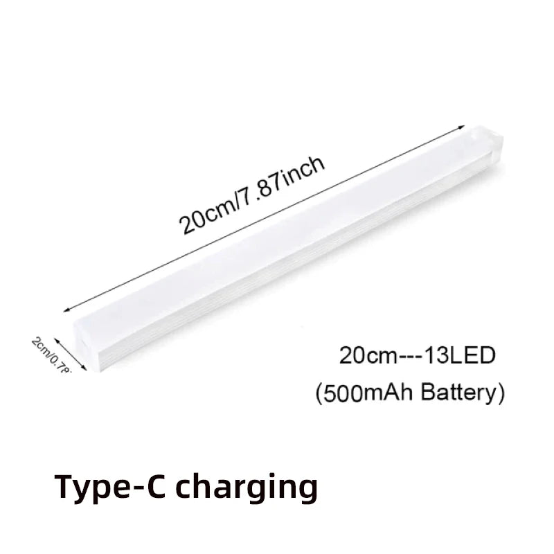 Magnetic Mount, Dimmable LED Strip Light for Closet, Kitchen, and Hallway (10–50cm)