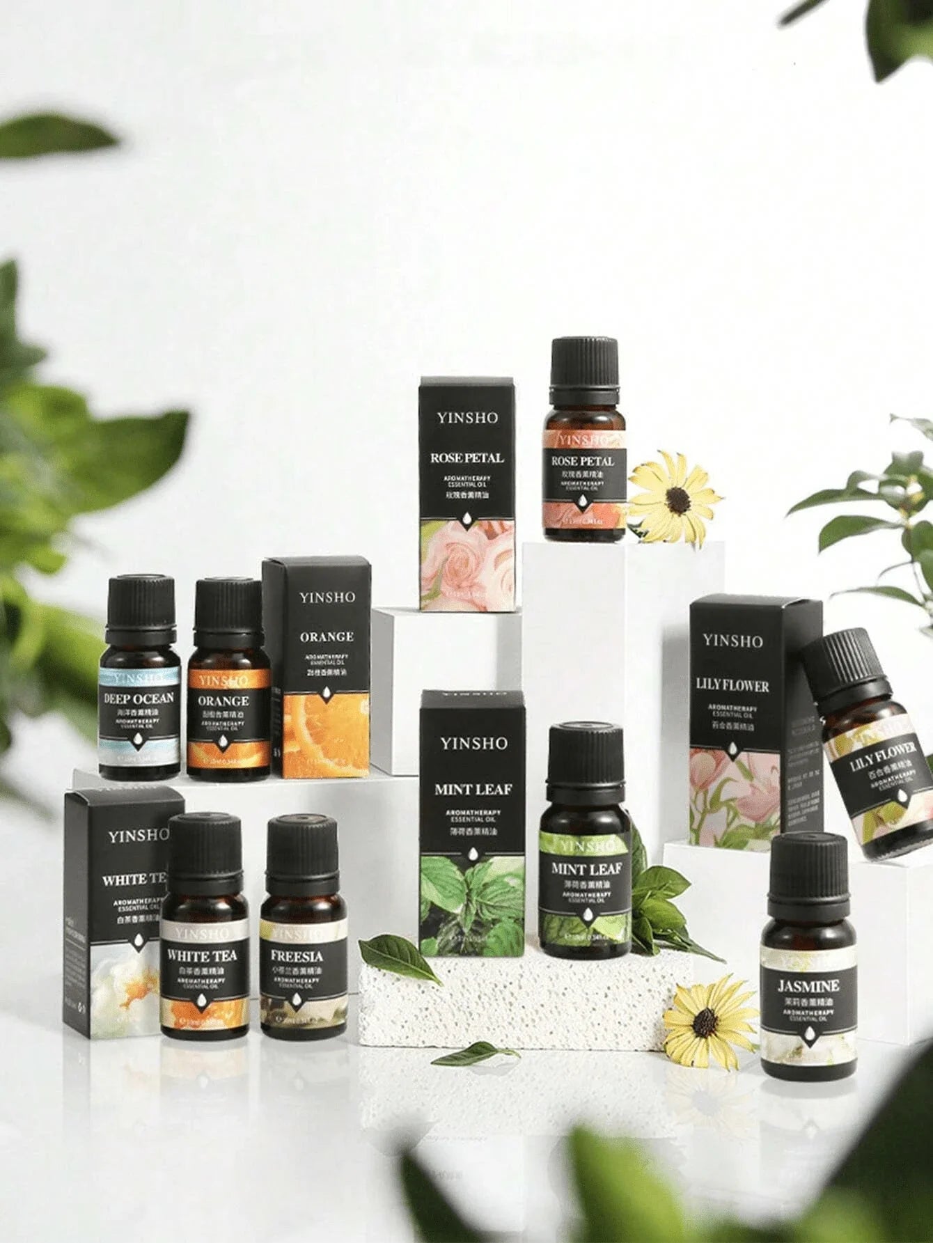 PureEssence™ Essential Oil Refill – 10ml Aromatherapy Fragrance Bottles