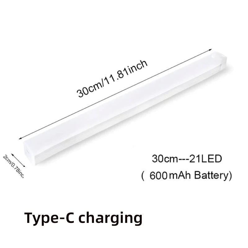 Magnetic Mount, Dimmable LED Strip Light for Closet, Kitchen, and Hallway (10–50cm)