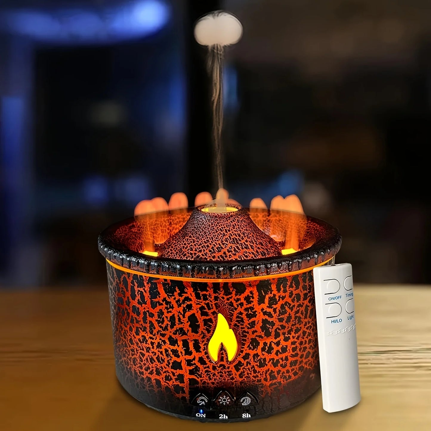 Soundwave technology Raindrop Humidifier with Aromatherapy Essential Oil Diffuser, 10.14oz