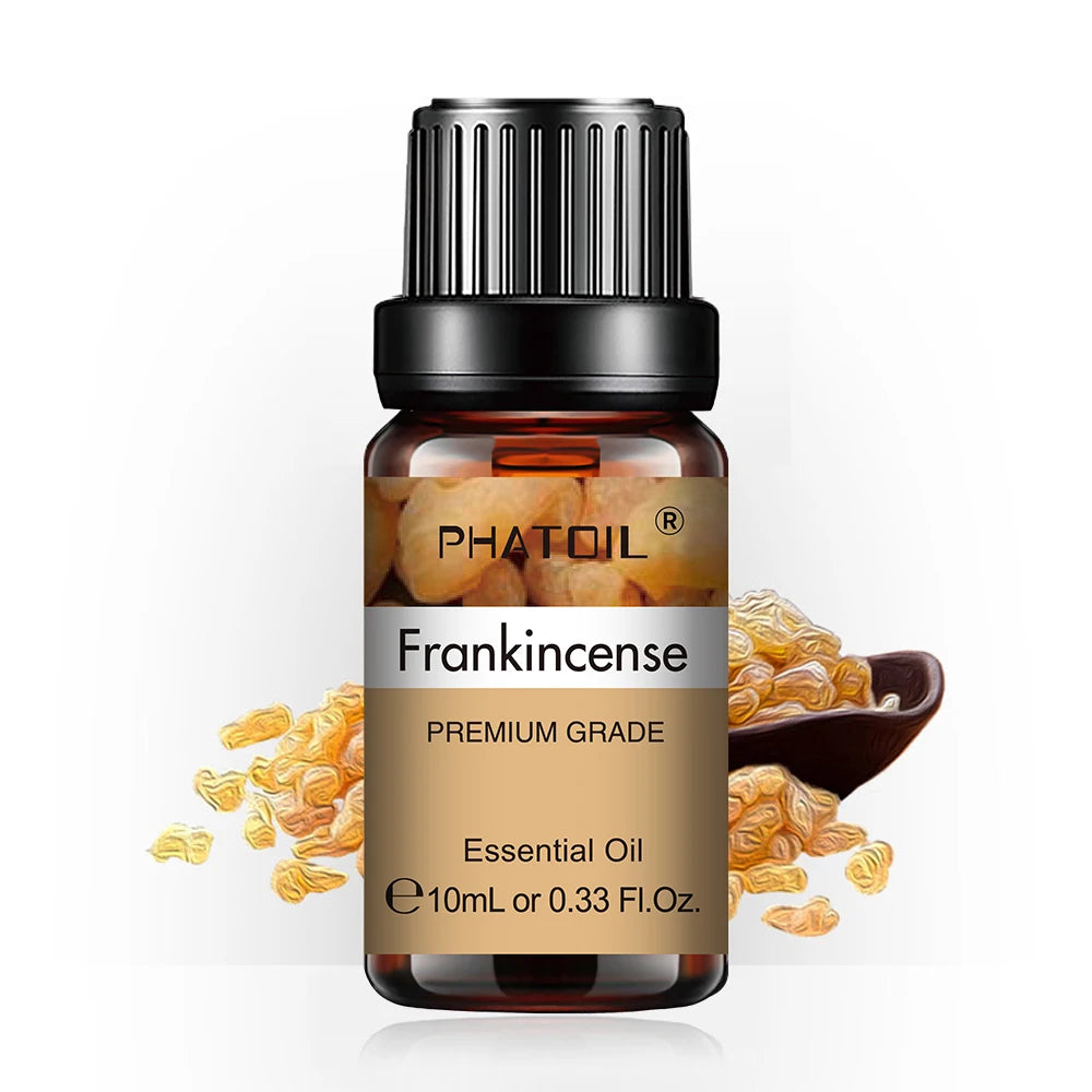 PHATOIL 10ml Pure Essential Oil – Natural Aromatherapy for Diffusers & Spa