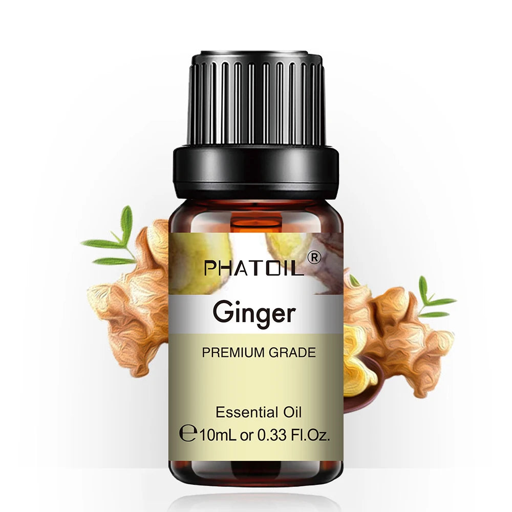 PHATOIL 10ml Pure Essential Oil – Natural Aromatherapy for Diffusers & Spa