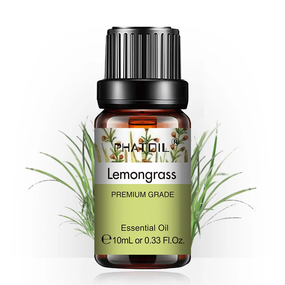 PHATOIL 10ml Pure Essential Oil – Natural Aromatherapy for Diffusers & Spa