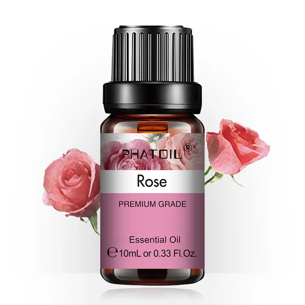 PHATOIL 10ml Pure Essential Oil – Natural Aromatherapy for Diffusers & Spa