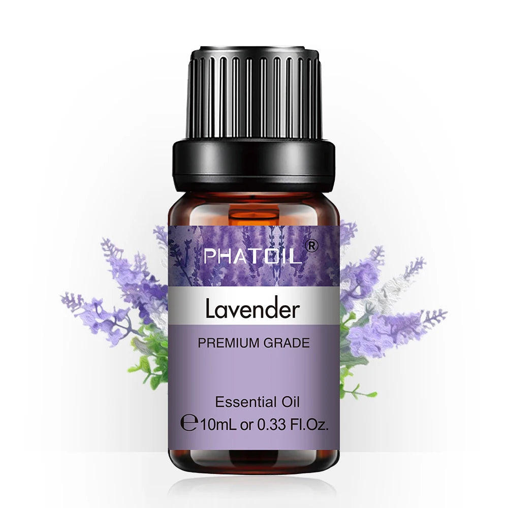PHATOIL 10ml Pure Essential Oil – Natural Aromatherapy for Diffusers & Spa