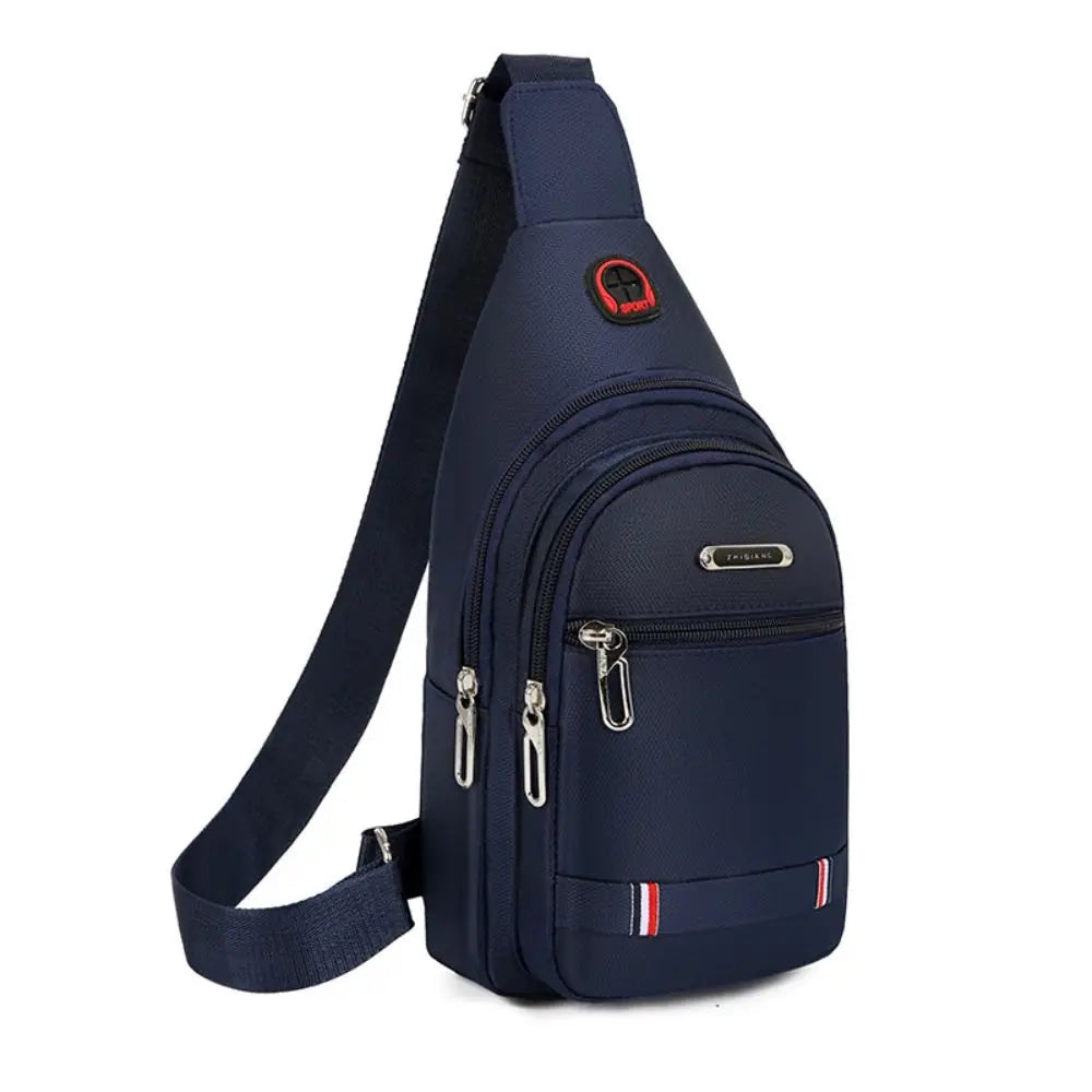 NoEnName_Null Men's Oxford Cloth Crossbody Shoulder Bag
